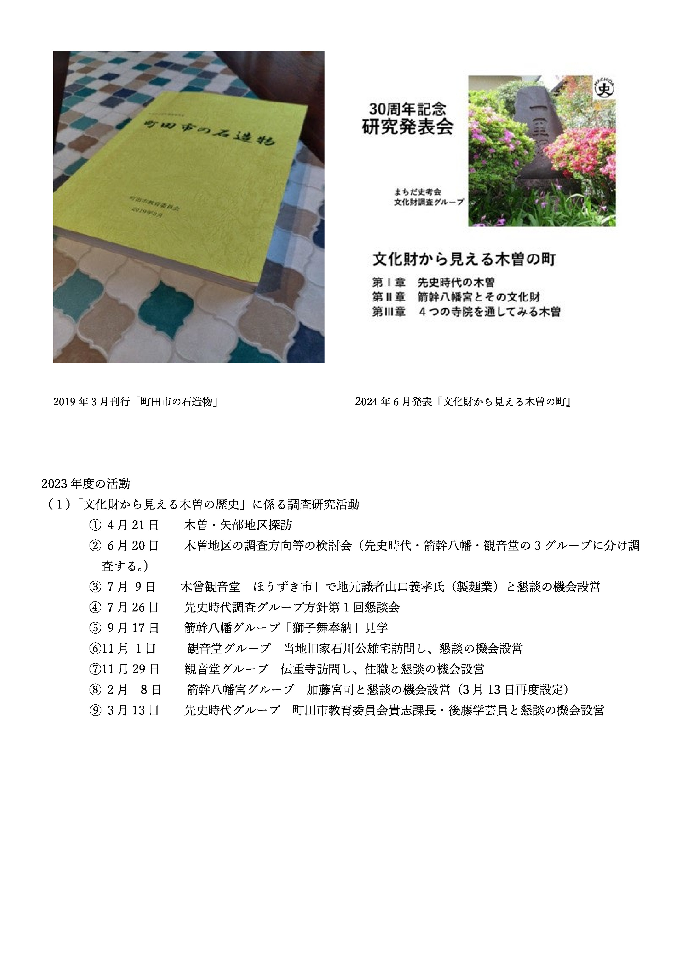 最新の陽春の小山地区文化財検証調査探訪